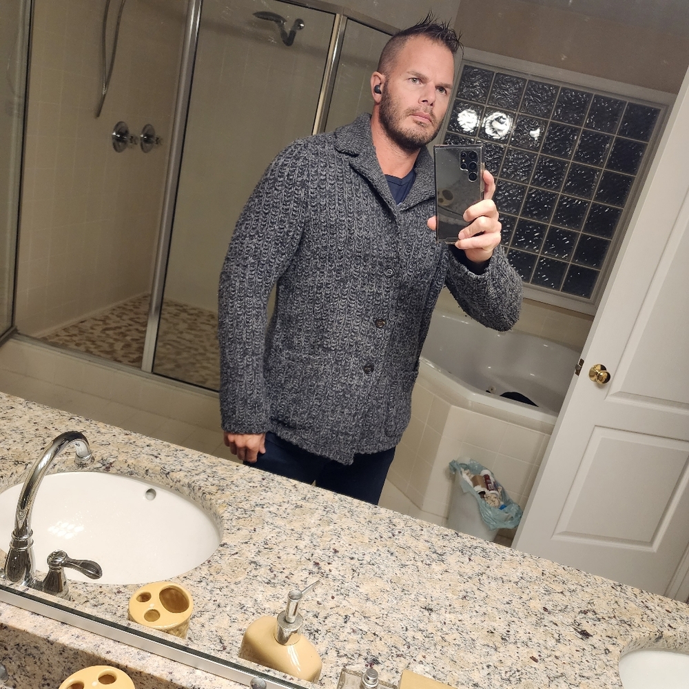 Dolce and Gabbana knit coat